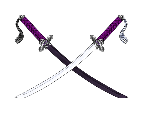 Les Lames Jumelles : Yami et Yuki - Junoh&#39;s Katana Forge 0.3