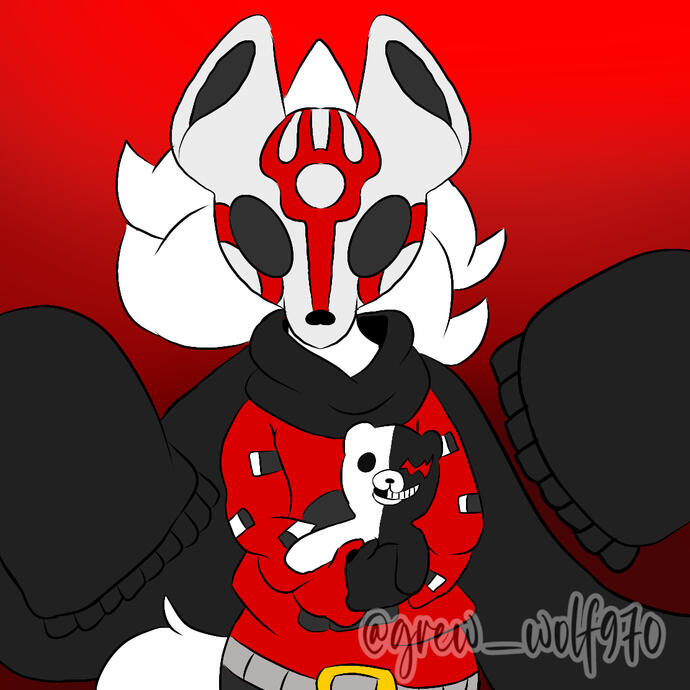 K!75UN3C7 avec une peluche Monokuma - Miss Grey