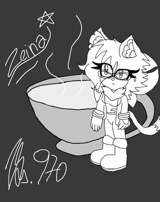 Zeina et le café - Miss Grey