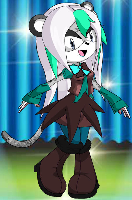 Costume de scène - Design fait avec Sonic Charrie Maker - chriserony